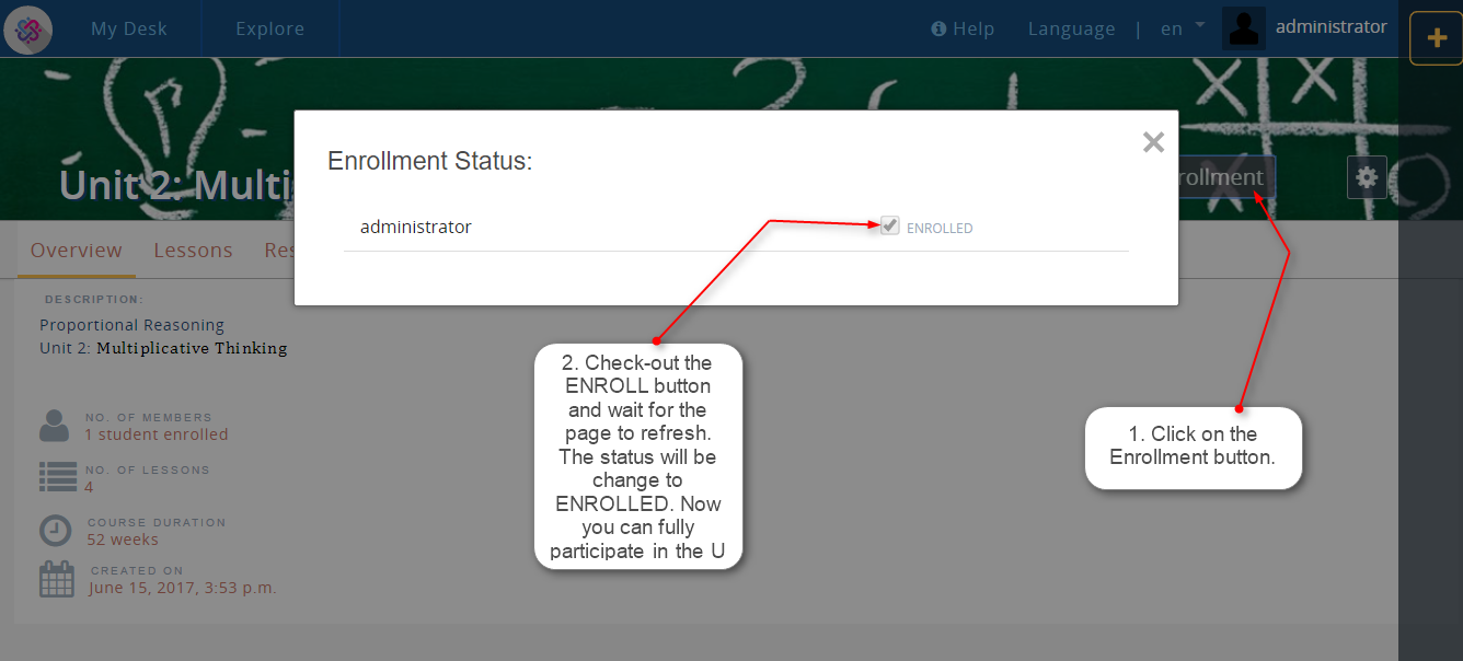 ENROLLMENT