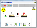 Screenshot of the simulation Fraction Matcher