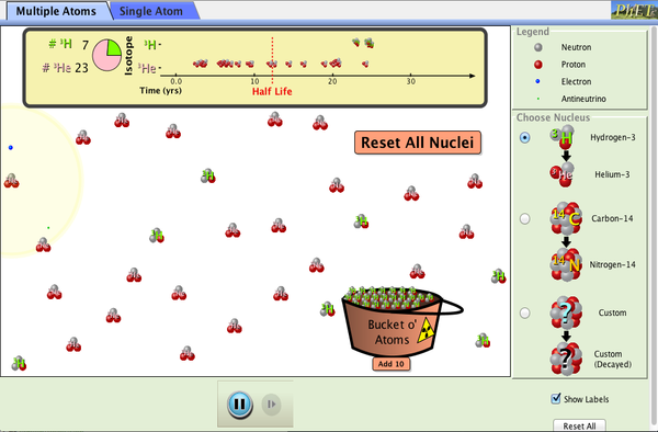 Beta Decay Screenshot