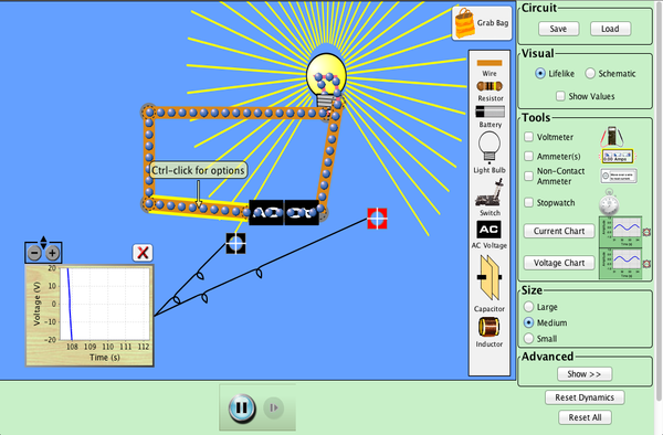 Circuit Construction Kit (AC+DC) Screenshot