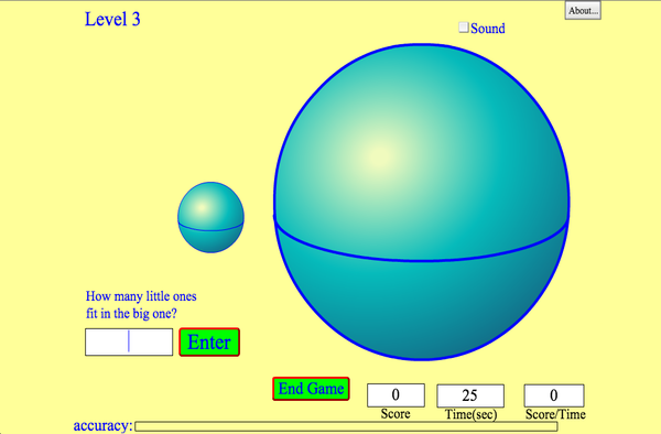 Estimation Screenshot