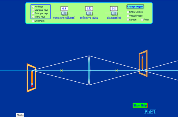 Geometric Optics Screenshot