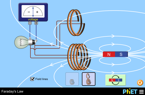 Faraday's Law Screenshot