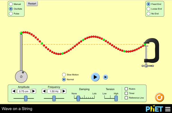 Wave on a String Screenshot